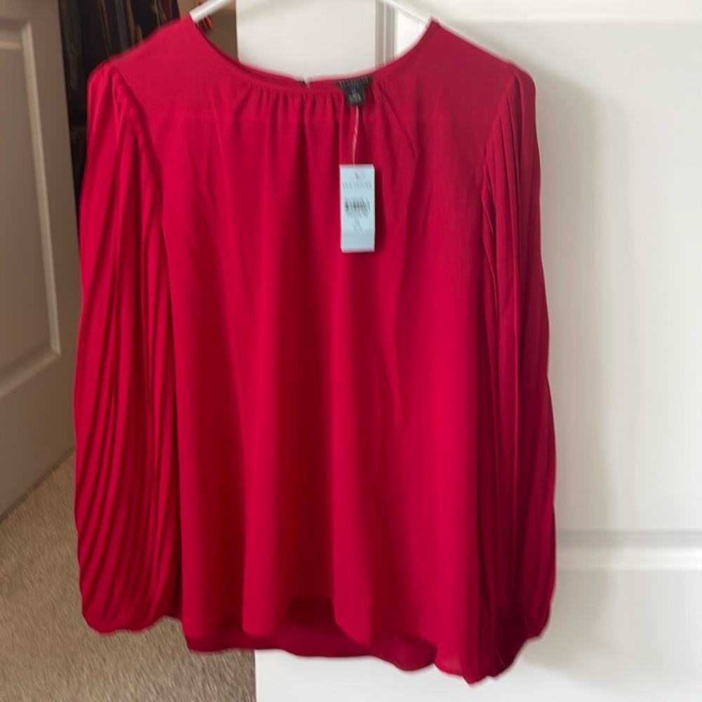 NWT Ann Taylor Blouse Medium Petite